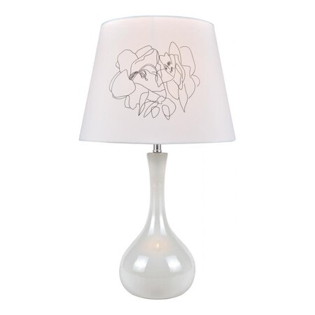 Lite Source Siani One Light Table Lamp LS-22113WHT